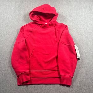 Lululemon Scuba Oversized Side Slit Hoodie NWT XS/S Pinkish Red